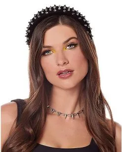 Spirit Halloween Kids Studded Black Headband
