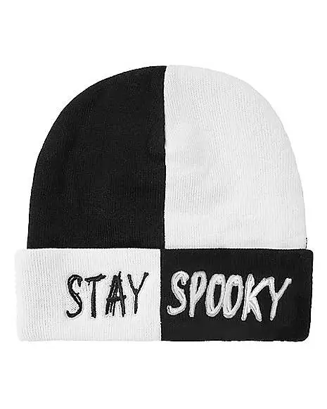 Spirit Halloween Stay Spooky Beanie 3 Spirit Halloween Stay Spooky Beanie