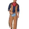 Spirit Halloween Adult Western Cowboy Chaps -Spooky Costume Store 01583111 a