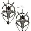 Spirit Halloween Baphomet Earrings -Spooky Costume Store 01585462 a