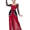 Spirit Halloween Adult Twisted Queen Of Hearts Costume