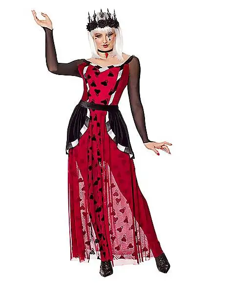 Spirit Halloween Adult Twisted Queen Of Hearts Costume 3 Spirit Halloween Adult Twisted Queen Of Hearts Costume
