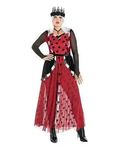 Spirit Halloween Adult Twisted Queen Of Hearts Costume 8 Spirit Halloween Adult Twisted Queen Of Hearts Costume -Spooky Costume Store 01585694 c
