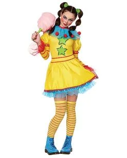 Spirit Halloween Adult Shorty Dress Costume - Killer Klowns From Outer Space