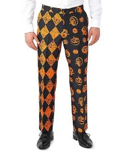 Spirit Halloween Adult Distressed Pumpkin Party Suit 10 Spirit Halloween Adult Distressed Pumpkin Party Suit -Spooky Costume Store 01587179 e