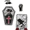 Spirit Halloween Plague Doctor Patch And Pin Set -Spooky Costume Store 01588730 a