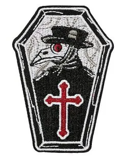 Spirit Halloween Plague Doctor Patch And Pin Set -Spooky Costume Store 01588730 d