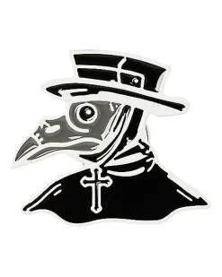 Spirit Halloween Plague Doctor Patch And Pin Set -Spooky Costume Store 01588730 e