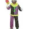 Spirit Halloween Adult Light-Up Wacky Mole Clown Costume -Spooky Costume Store 01588961 a