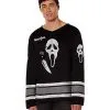 Spirit Halloween Adult Ghost Face Jersey -Spooky Costume Store 01591049 a