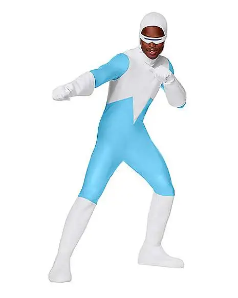 Spirit Halloween Adult Frozone Costume - The Incredibles 3 Spirit Halloween Adult Frozone Costume - The Incredibles
