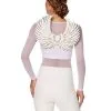 Spirit Halloween White Faux Leather Angel Wings 1 Spirit Halloween White Faux Leather Angel Wings -Spooky Costume Store 01593003 a