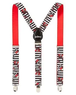 Spirit Halloween Cat In The Hat Suspenders - Dr. Seuss 8 Spirit Halloween Cat In The Hat Suspenders - Dr. Seuss -Spooky Costume Store 01595164 c