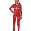 Spirit Halloween Kids Miraculous Ladybug Pajama Set 1 Spirit Halloween Kids Miraculous Ladybug Pajama Set -Spooky Costume Store 01596022 a