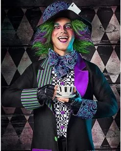 Spirit Halloween Adult Mad Hatter Costume -Spooky Costume Store 01596493 c