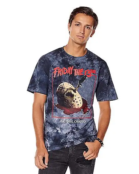 Spirit Halloween The Final Chapter T Shirt - Friday The 13th 3 Spirit Halloween The Final Chapter T Shirt - Friday The 13th