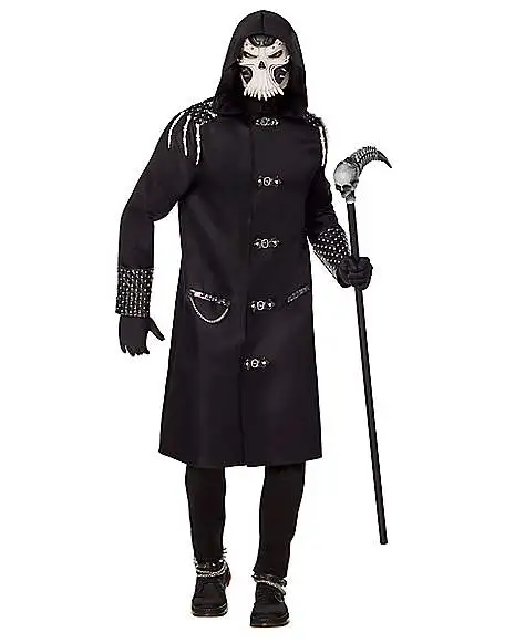 Spirit Halloween Adult Skeleton Undertaker Costume 3 Spirit Halloween Adult Skeleton Undertaker Costume