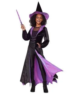 Spirit Halloween Kids Coven Academy Witch Jacket Costume