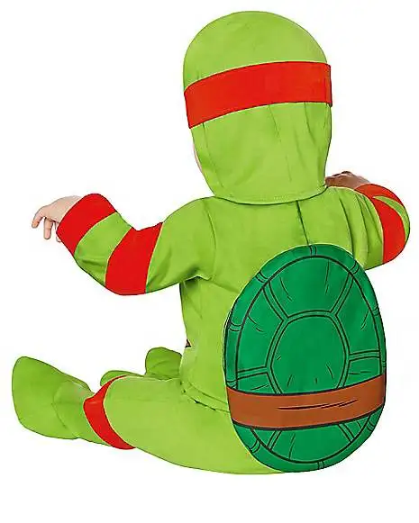 Spirit Halloween Baby Raphael Costume - Teenage Mutant Ninja Turtles 4 Spirit Halloween Baby Raphael Costume - Teenage Mutant Ninja Turtles - Image 2