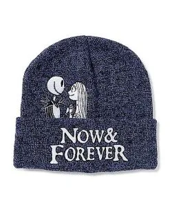 Spirit Halloween Now & Forever Beanie Hat - The Nightmare Before Christmas