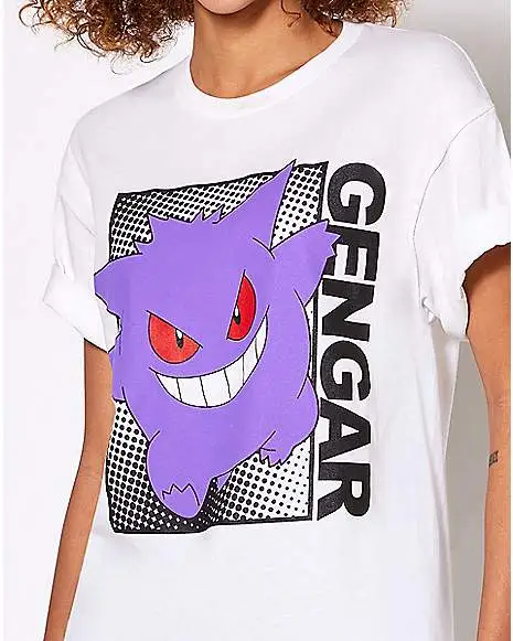 Spirit Halloween Gengar T Shirt - Pokemon 4 Spirit Halloween Gengar T Shirt - Pokemon - Image 2
