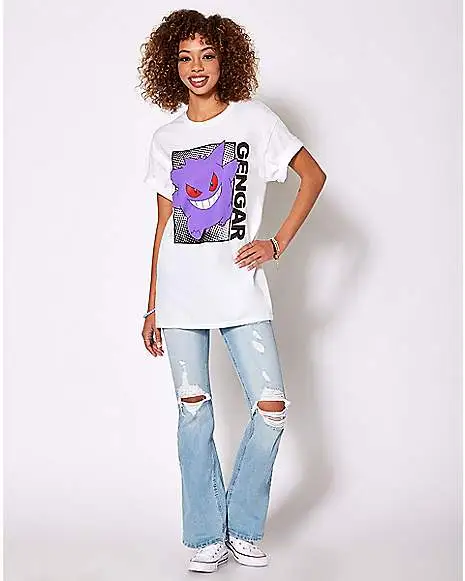 Spirit Halloween Gengar T Shirt - Pokemon 5 Spirit Halloween Gengar T Shirt - Pokemon - Image 3