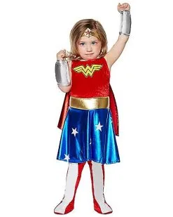 Spirit Halloween Toddler Wonder Woman Costume - DC Comics -Spooky Costume Store 07022296 c