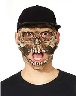 Spirit Halloween Cap Skull Mask -Spooky Costume Store 07074321 e