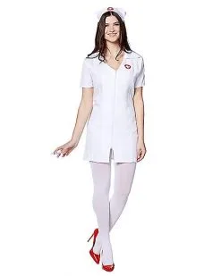 Spirit Halloween Adult Hot Flash Nurse Costume -Spooky Costume Store 07132756 d