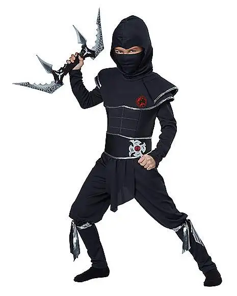 Spirit Halloween Kids Ninja Warrior Costume 3 Spirit Halloween Kids Ninja Warrior Costume