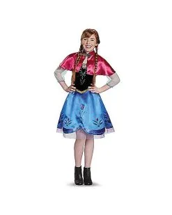 Spirit Halloween Kids Anna Costume - Frozen