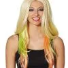 Spirit Halloween Adult Rainbow Ombre Wig -Spooky Costume Store 07380454 a