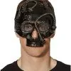 Spirit Halloween Steampunk Skull Half Mask