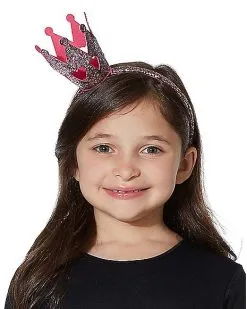 Spirit Halloween Kids Mini Glitter Crown