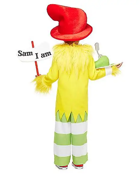 Spirit Halloween Toddler Sam I Am Costume - Dr. Seuss 4 Spirit Halloween Toddler Sam I Am Costume - Dr. Seuss - Image 2