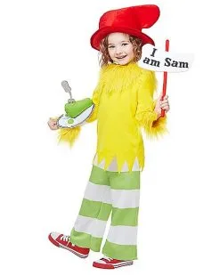 Spirit Halloween Toddler Sam I Am Costume - Dr. Seuss 7 Spirit Halloween Toddler Sam I Am Costume - Dr. Seuss -Spooky Costume Store 07403058 c
