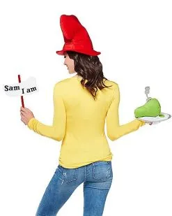 Spirit Halloween Sam I Am Accessory Kit - Dr. Seuss -Spooky Costume Store 07403306 d