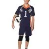 Spirit Halloween Adult Navy Volleyball Uniform Costume -Spooky Costume Store 07423742 a