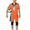 Spirit Halloween Adult Orange Volleyball Uniform Costume -Spooky Costume Store 07423783 a