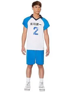 Spirit Halloween Adult Kitagawa Daiichi Uniform Costume - Haikyu!!
