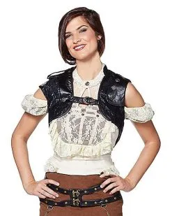 Spirit Halloween Black Steampunk Vest