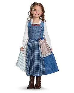 Spirit Halloween Kids Belle Costume - Beauty And The Beast Movie