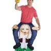 Spirit Halloween Oktoberfest Adult Beer Wench Piggyback Costume -Spooky Costume Store 07471543 a