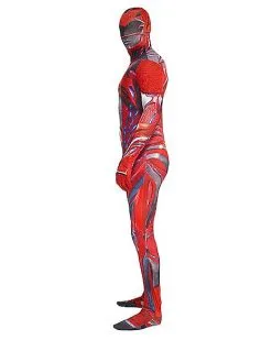 Spirit Halloween Adult Red Ranger Skin Suit Costume - Power Rangers -Spooky Costume Store 07471550 c