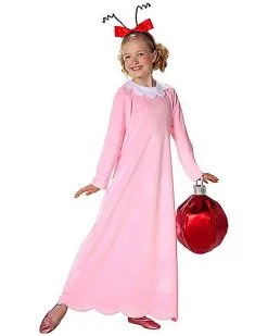 Spirit Halloween Kids Cindy Lou Who Costume - Dr. Seuss -Spooky Costume Store 07475288 d