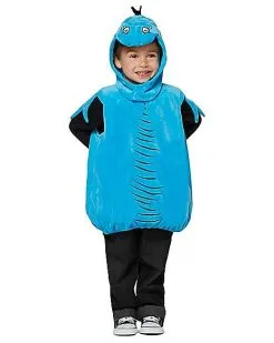 Spirit Halloween Toddler Blue Fish Costume - Dr. Seuss