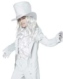 Spirit Halloween Kids Ghostly Gent Costume - The Signature Collection -Spooky Costume Store 07491392 c