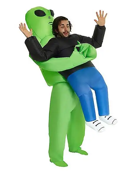 Spirit Halloween Adult Alien Pick Me Up Inflatable Costume 3 Spirit Halloween Adult Alien Pick Me Up Inflatable Costume