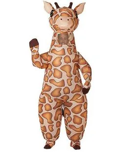 Spirit Halloween Adult Inflatable Giraffe Costume