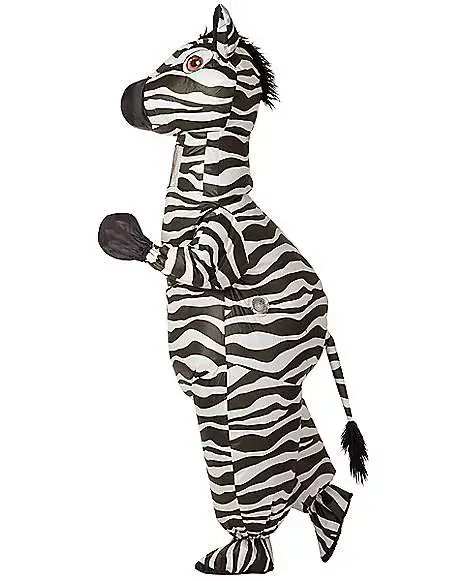 Spirit Halloween Adult Zebra Inflatable Costume 5 Spirit Halloween Adult Zebra Inflatable Costume - Image 3